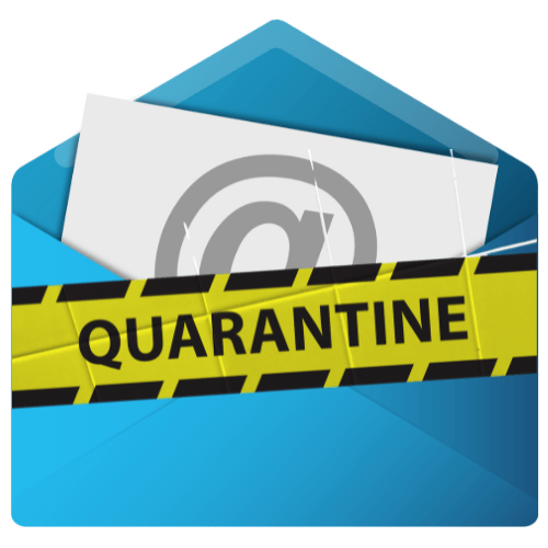 Quarantined email